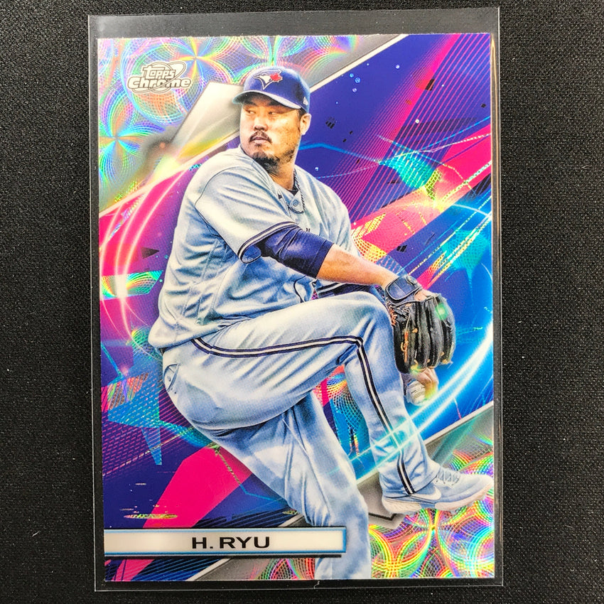 2022 Topps Cosmic Chrome Hyun-jin Ryu Nucleus No 74