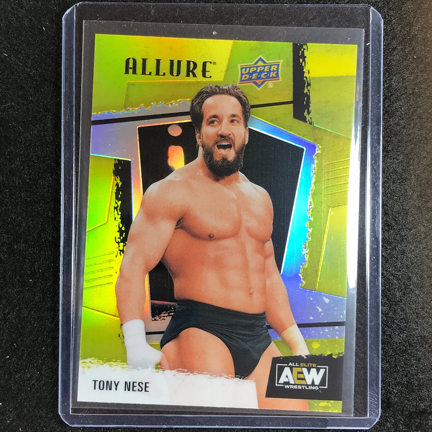 2022 Allure AEW TONY NESE Yellow Taxi SP #92