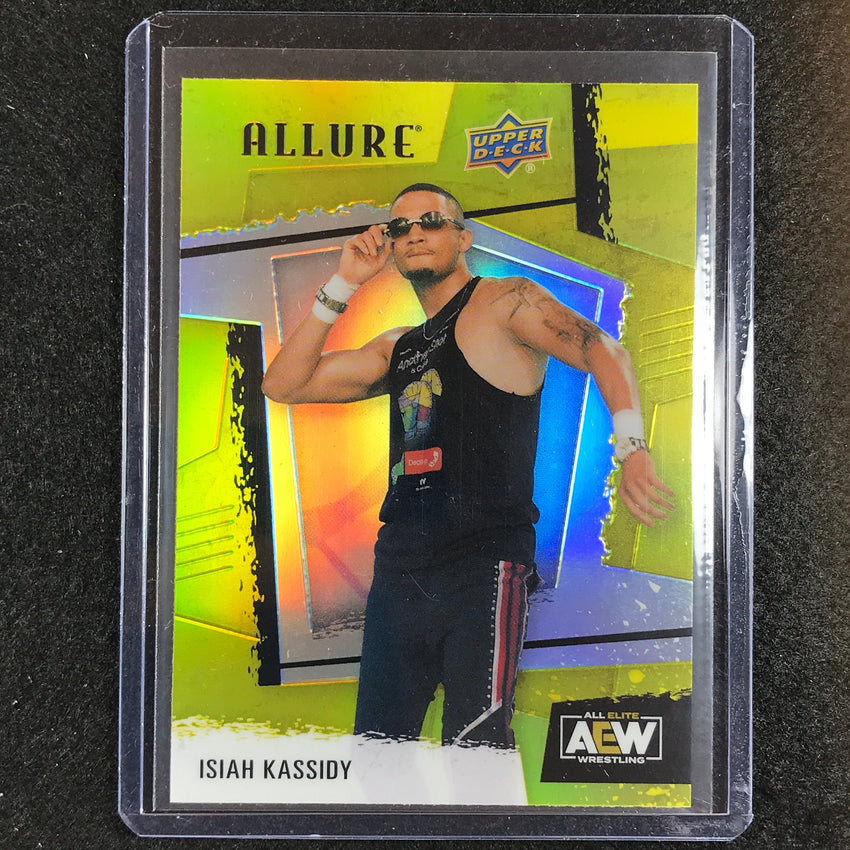 2022 Allure AEW ISIAH KASSIDY Yellow Taxi SP #46