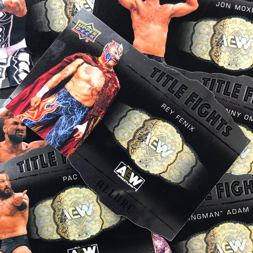 2022 Allure AEW CHRIS JERICHO Title Fights Base #5