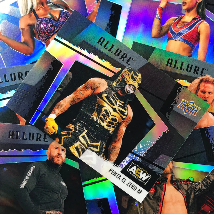 2022 Allure AEW JON MOXLEY Horizontals Black Rainbow #107