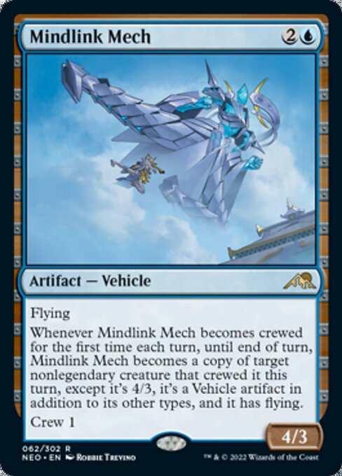 Mindlink Mech 62/302 -  Kamigawa Neon Dynasty RARE