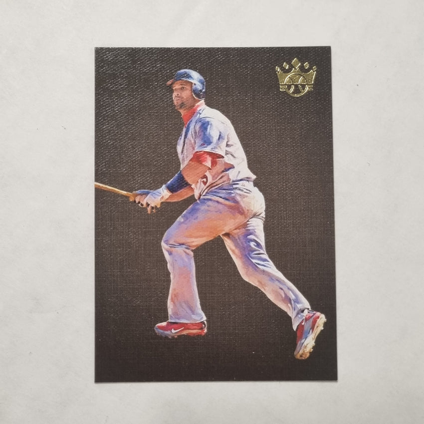 2021 Diamond Kings Albert Pujols Blackout Sp No 12