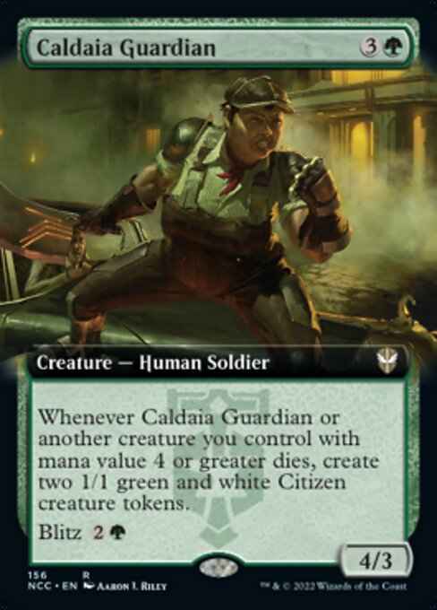 EXTENDED Caldaia Guardian #156 -  New Capenna Commander