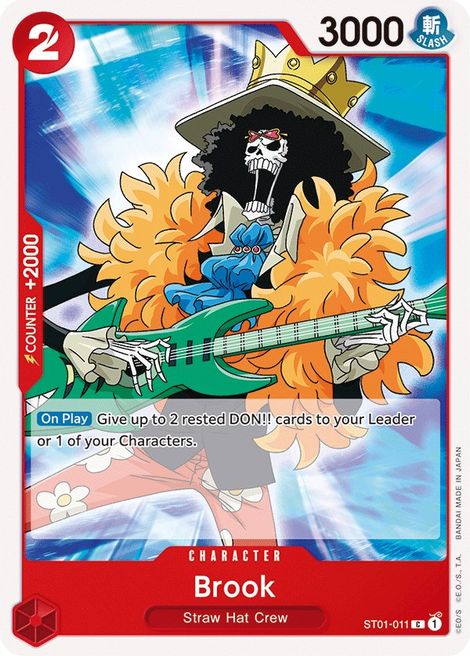 Brook - ST01-011 - Starter Deck 1 Straw Hat Crew Promo