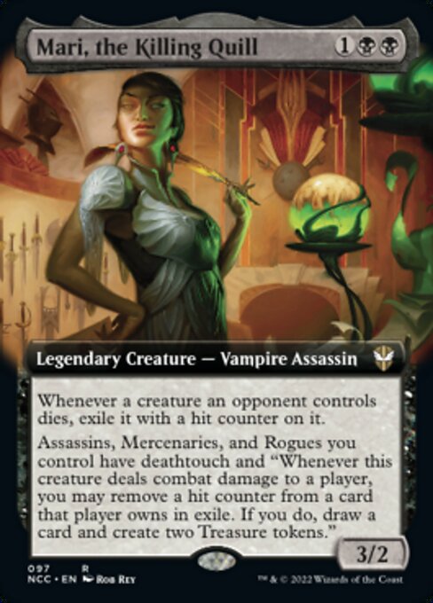 EXTENDED Mari, the Killing Quill #97 -  New Capenna Commander