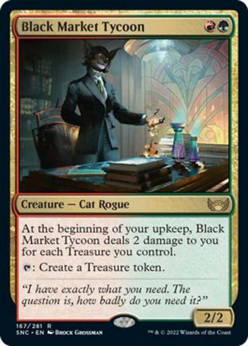 Black Market Tycoon 167/281 - Rare Streets of New Capenna