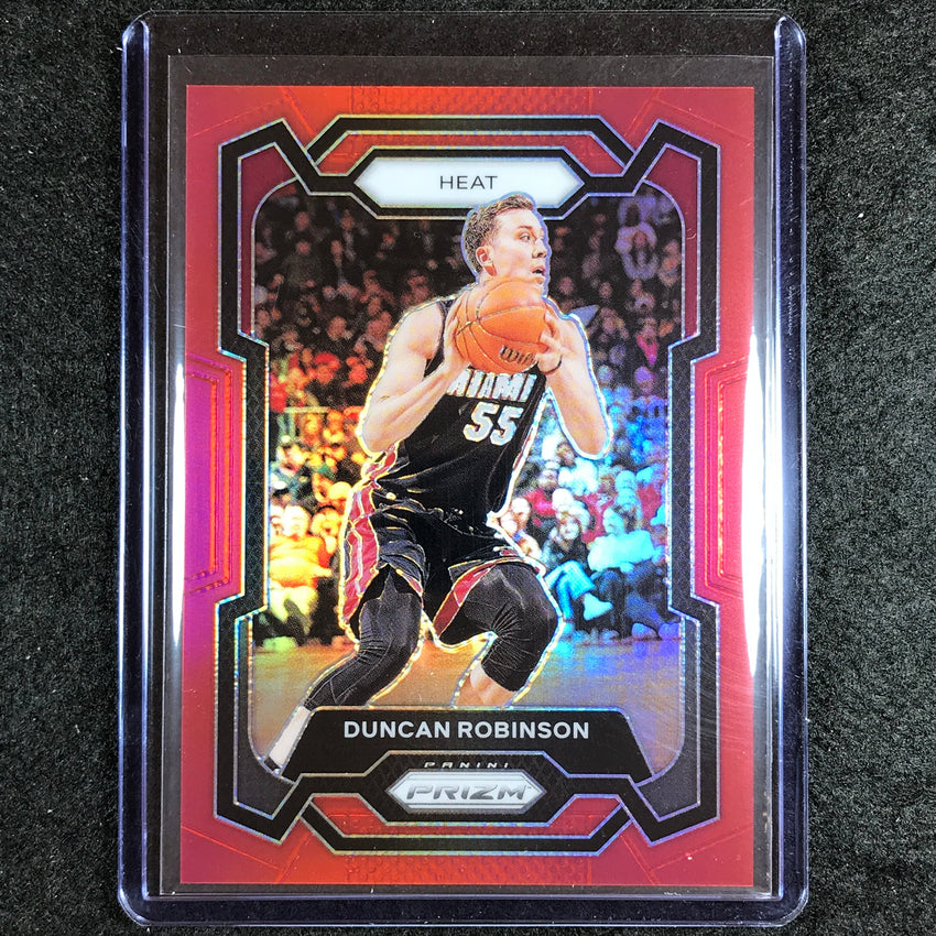 2023-24 Prizm Duncan Robinson Base Red 255/299 #208