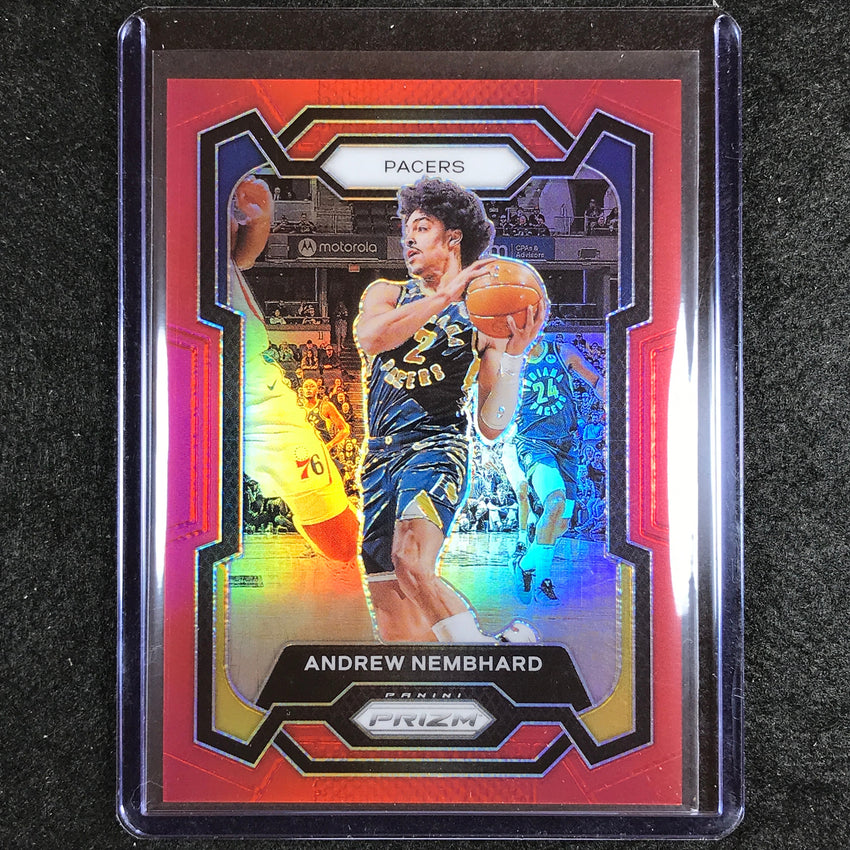 2023-24 Prizm Andrew Nembhard Base Red 188/299 #211