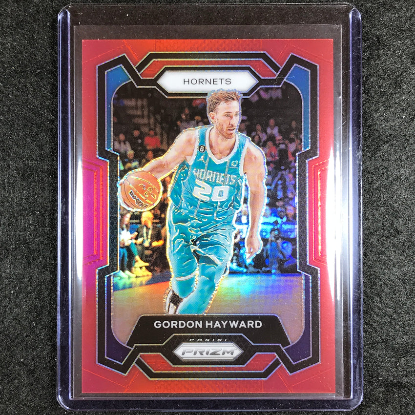 2023-24 Prizm Gordon Hayward Base Red 191/299 #251
