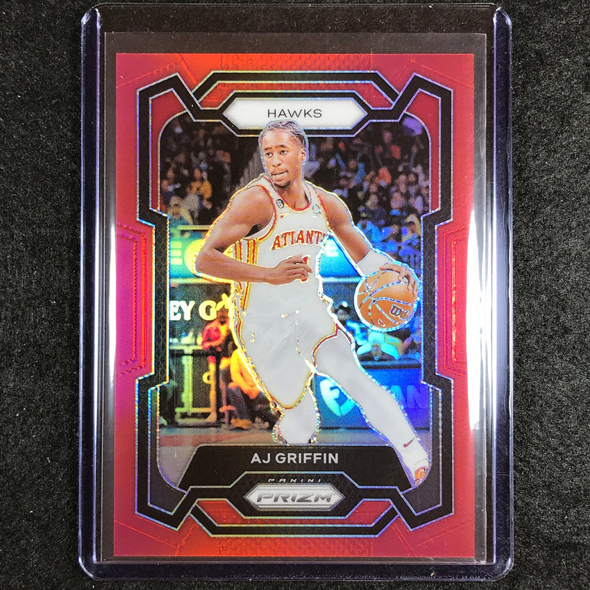 2023-24 Prizm Aj Griffin Base Red 258/299 #266