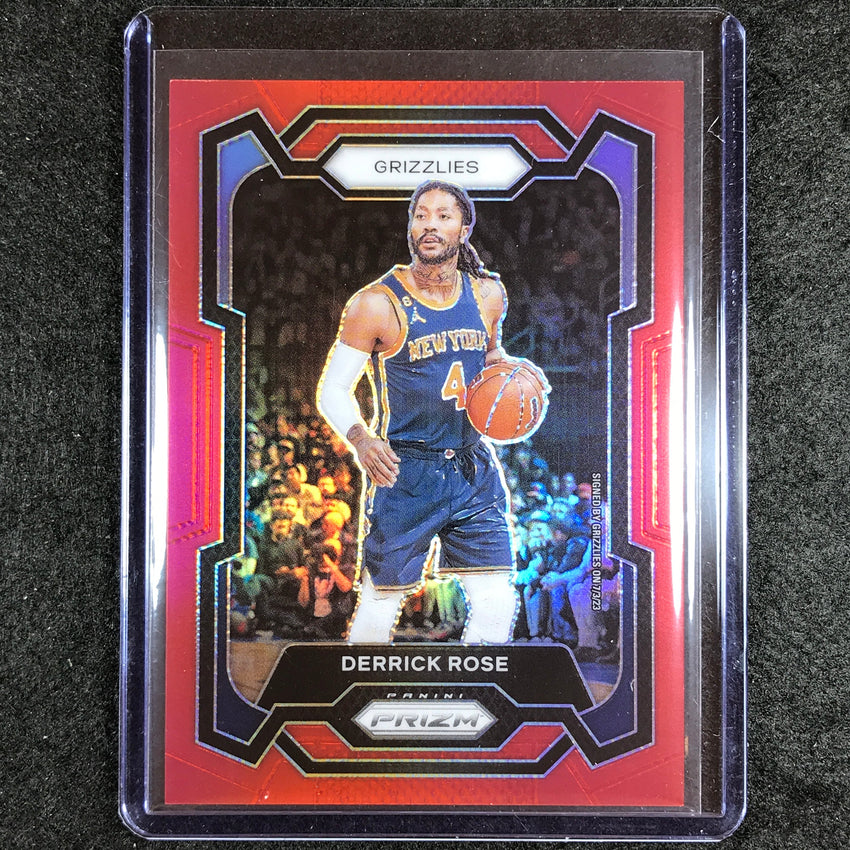 2023-24 Prizm Derrick Rose Base Red 98/299 #272