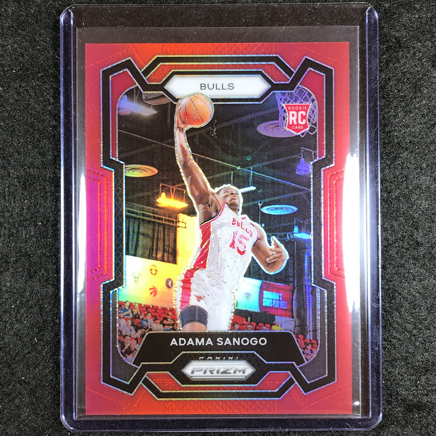 2023-24 Prizm Adama Sanogo Rookie Base Red 294/299 No 286-Cherry Collectables