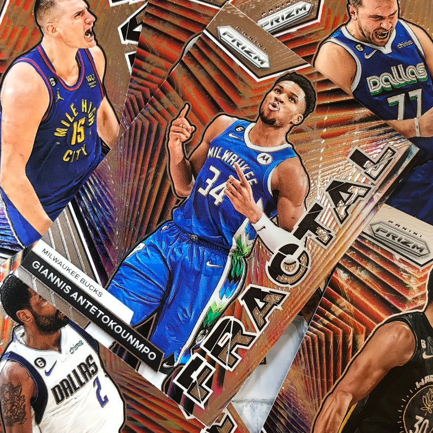 2023-24 Prizm LEBRON JAMES Fractal Base #6