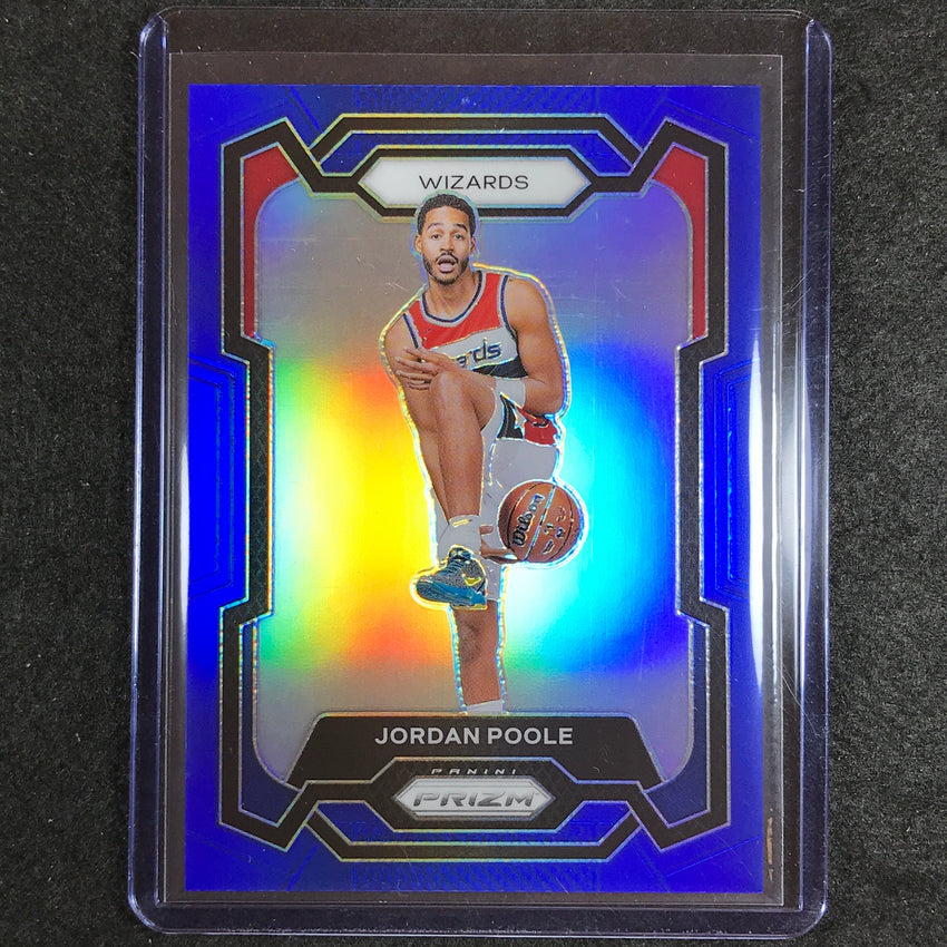 2023-24 Prizm Jordan Poole Base Blue 79/199 #51