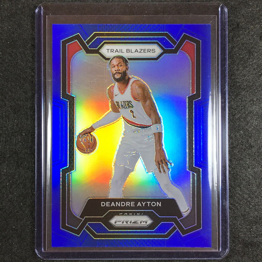 2023-24 Prizm Deandre Ayton Base Blue 40/199 #53