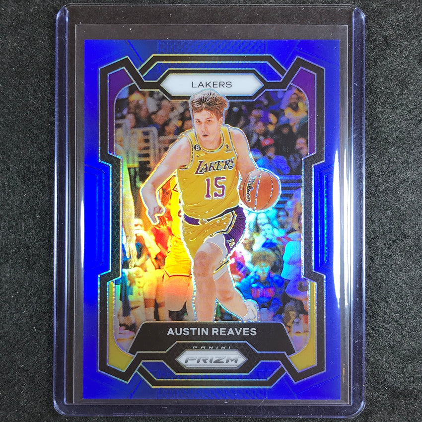 2023-24 Prizm Austin Reaves Base Blue 153/199 #76