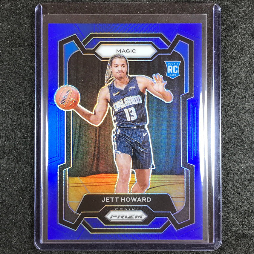 2023-24 Prizm Jett Howard Rookie Base Blue 68/199 No 132