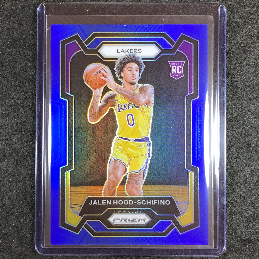 2023-24 Prizm Jalen Hood-schifino Rookie Base Blue 175/199 No 145