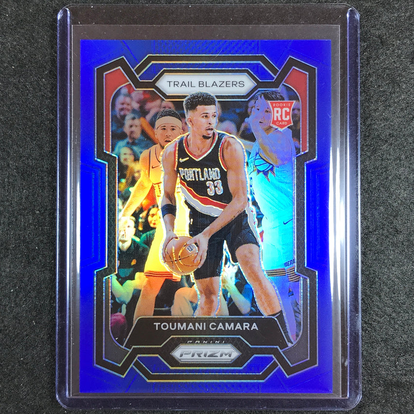 2023-24 Prizm Toumani Camara Rookie Base Blue 177/199 No 164