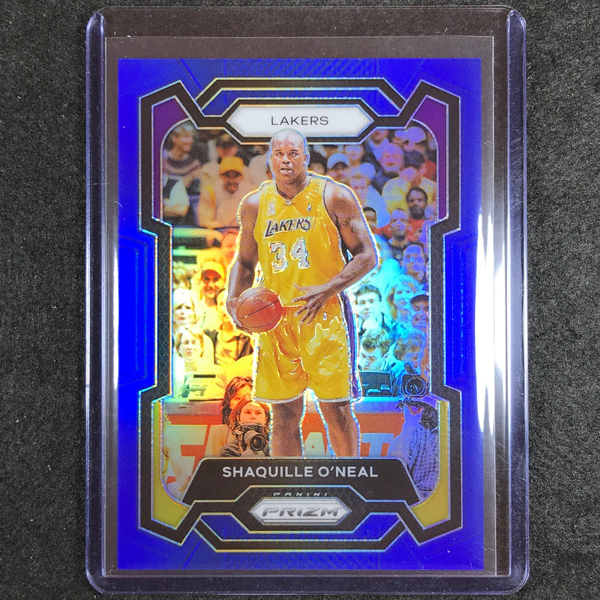 2023-24 Prizm Shaquille Oneal Base Blue 165/199 No 181