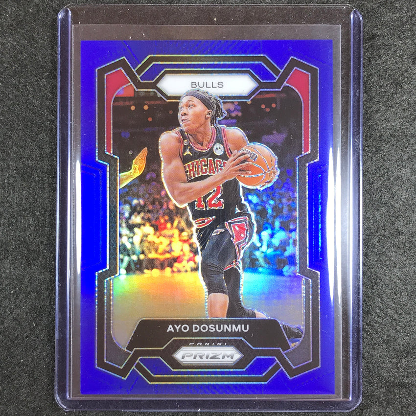 2023-24 Prizm Ayo Dosunmu Base Blue 176/199 #275