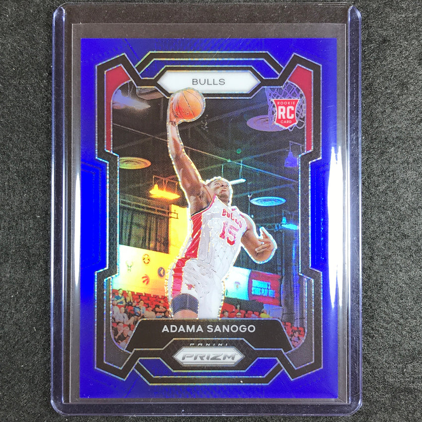 2023-24 Prizm Adama Sanogo Rookie Base Blue 63/199 No 286