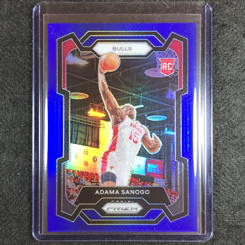 2023-24 Prizm Adama Sanogo Rookie Base Blue 124/199 #286