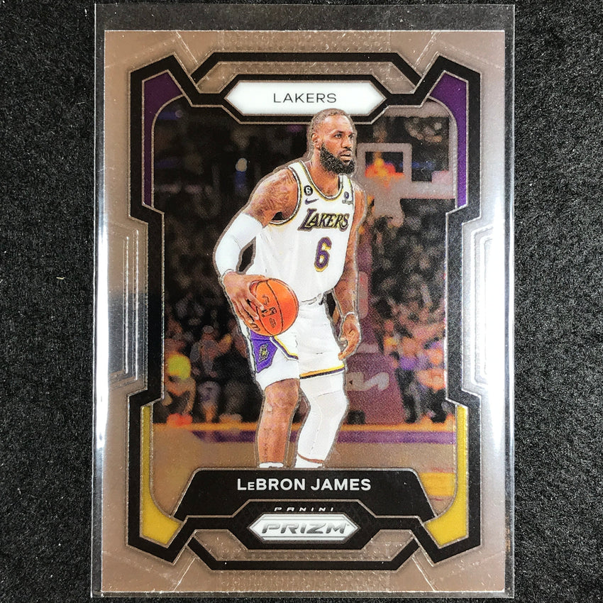 2023-24 Prizm LEBRON JAMES Base #63