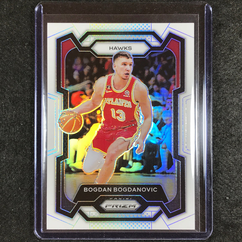 2023-24 Prizm Bogdan Bogdanovic Base White 103/175 No 23