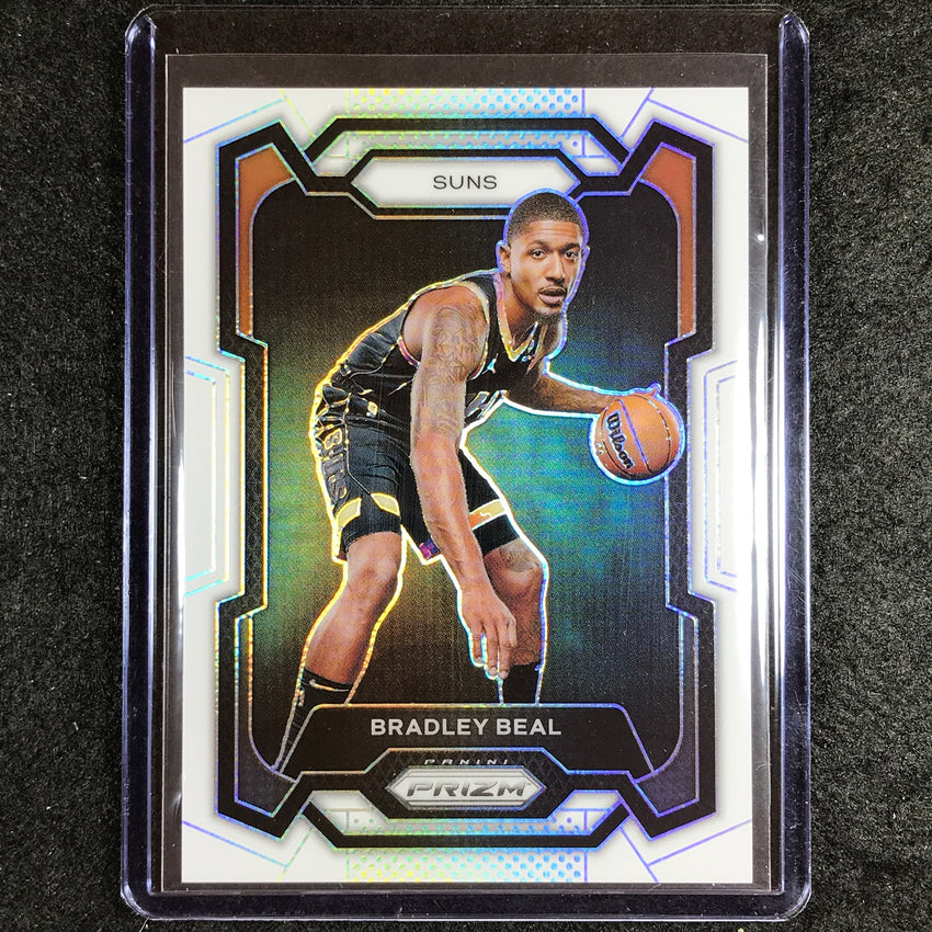 2023-24 Prizm Bradley Beal Base White 28/175 #64
