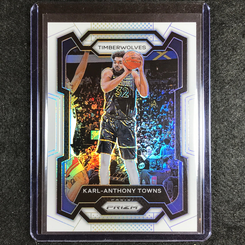 2023-24 Prizm Karl-anthony Towns Base White 138/175 No 78