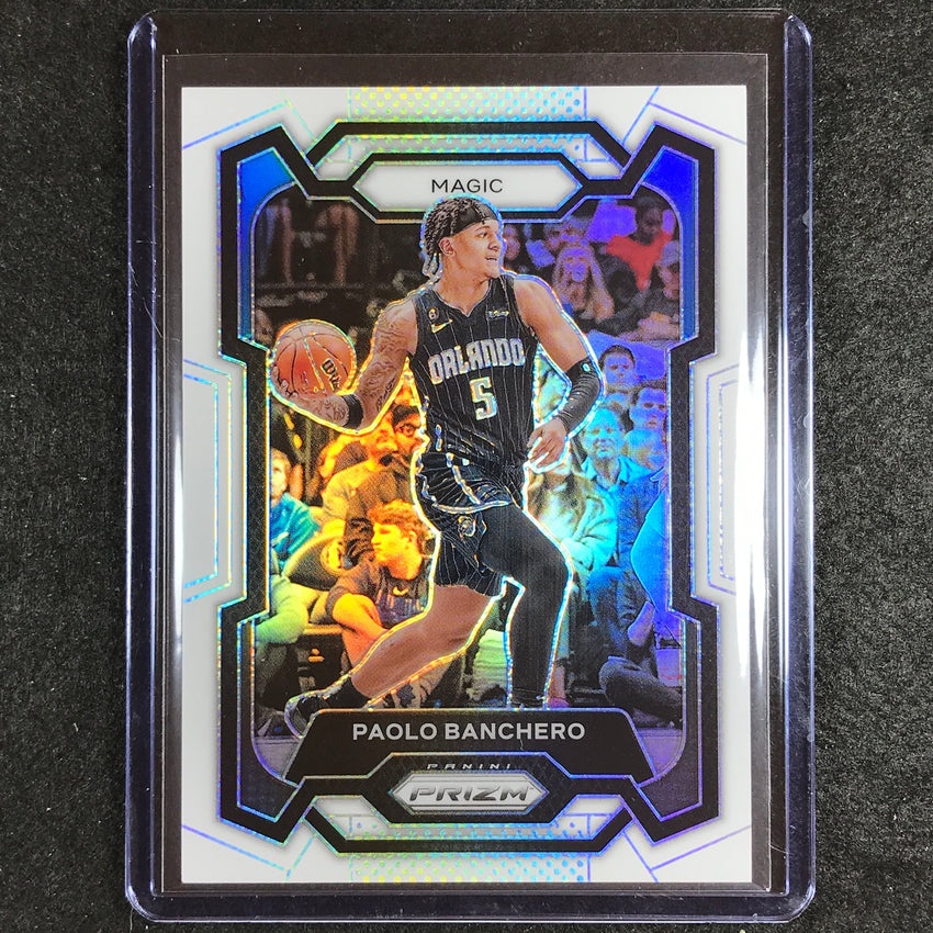 2023-24 Prizm Paolo Banchero Base White 22/175 No 100