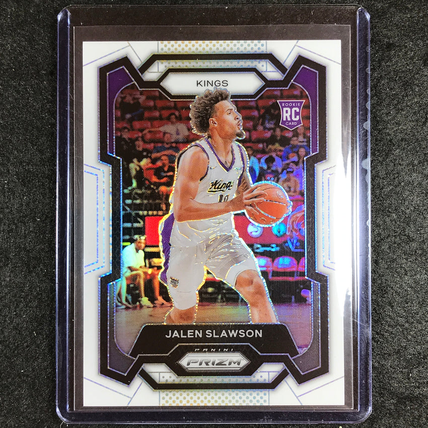 2023-24 Prizm Jalen Slawson Rookie Base White 47/175 #149