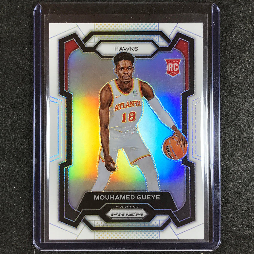 2023-24 Prizm Mouhamed Gueye Rookie Base White 57/175 No 157