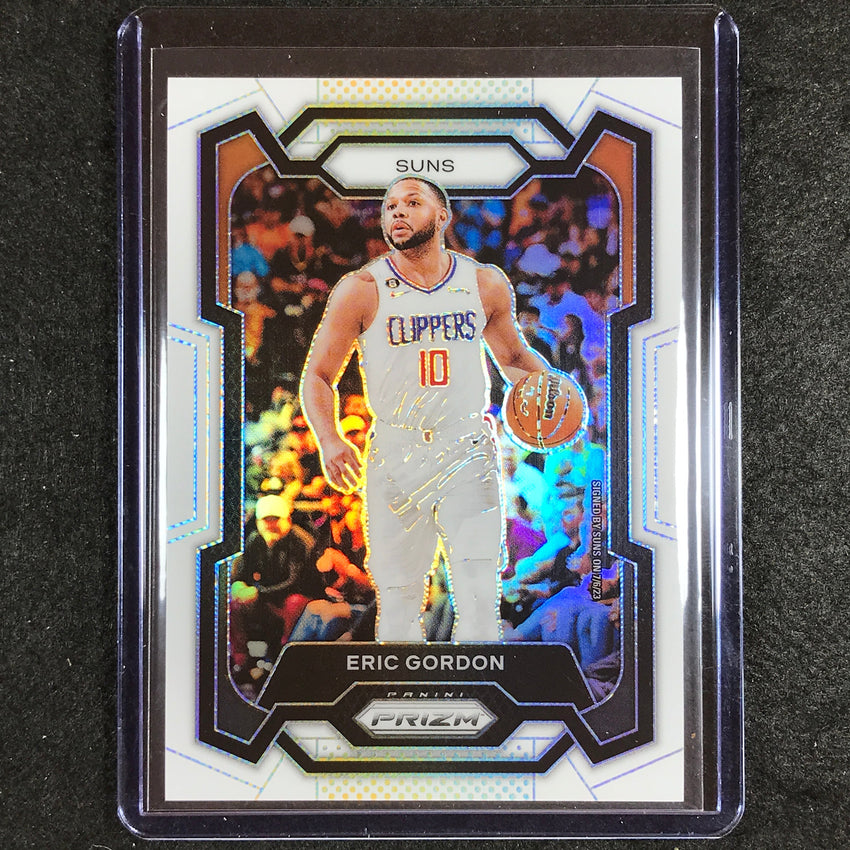2023-24 Prizm Eric Gordon Base White 44/175 #223