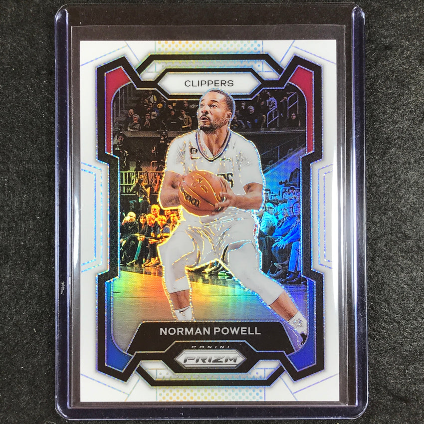 2023-24 Prizm Norman Powell Base White 155/175 #274