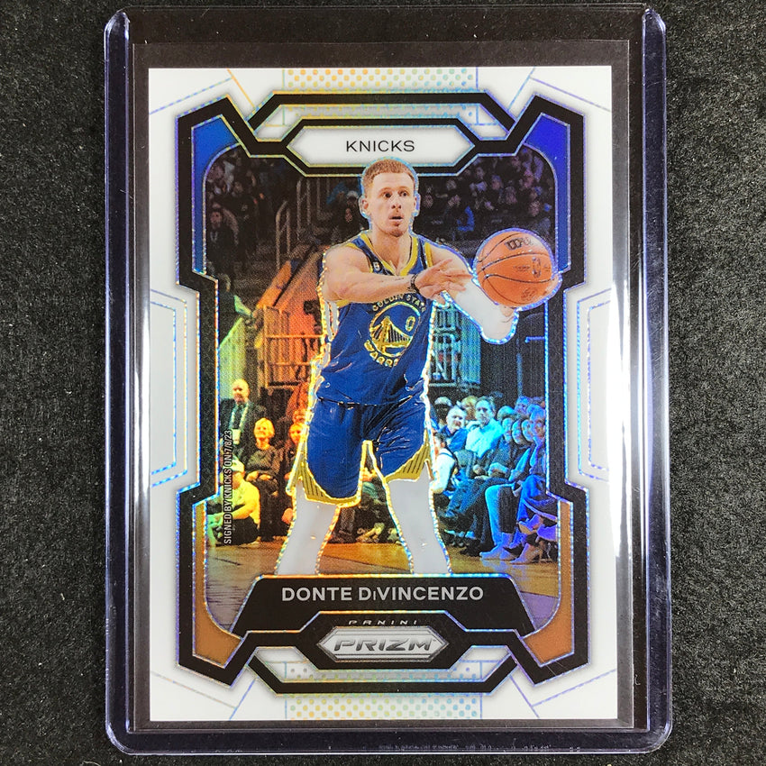 2023-24 Prizm Donte Divincenzo Base White 18/175 #280