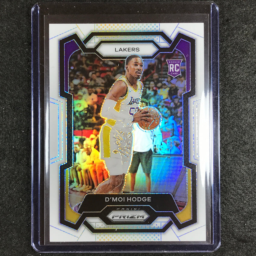 2023-24 Prizm Dmoi Hodge Rookie Base White 39/175 #298