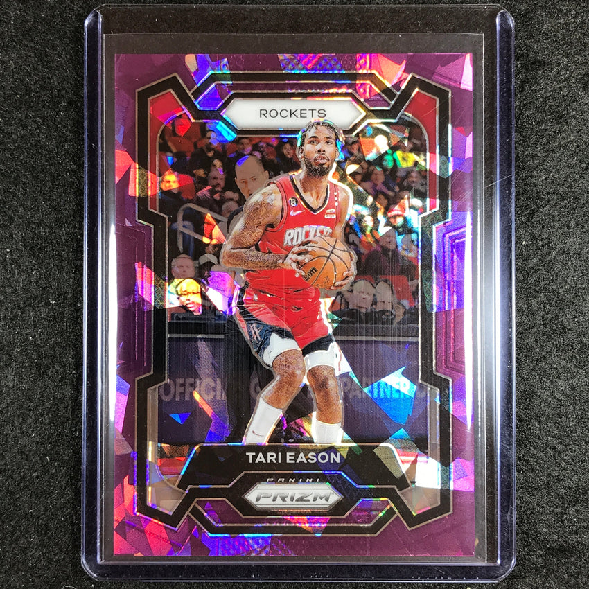 2023-24 Prizm Tari Eason Base Purple Ice 104/149 #28