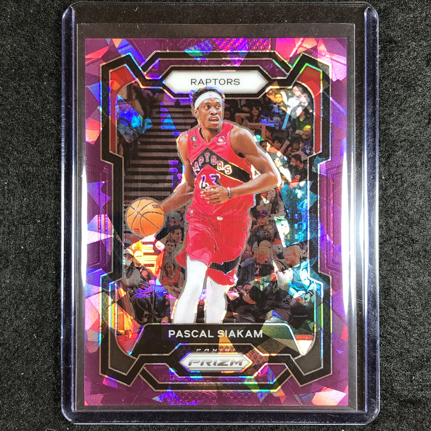 2023-24 Prizm Pascal Siakam Base Purple Ice 98/149 #30