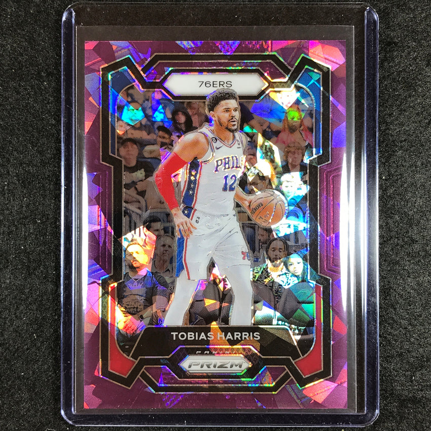 2023-24 Prizm Tobias Harris Base Purple Ice 11/149 #88