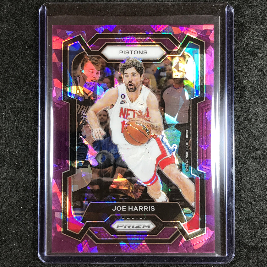 2023-24 Prizm Joe Harris Base Purple Ice 133/149 #216