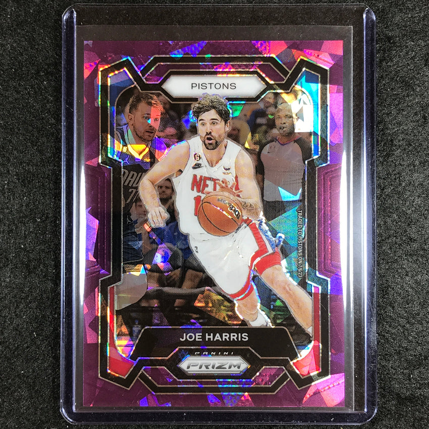 2023-24 Prizm Joe Harris Base Purple Ice 8/149 #216