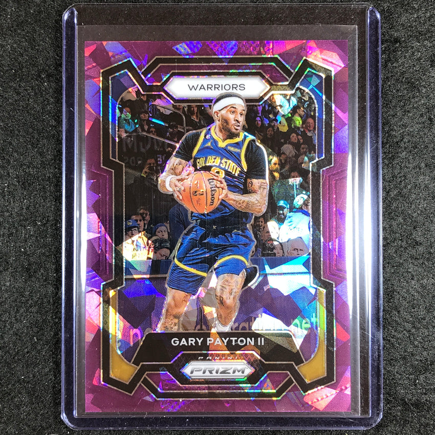 2023-24 Prizm Gary Payton Ii Base Purple Ice 11/149 #242