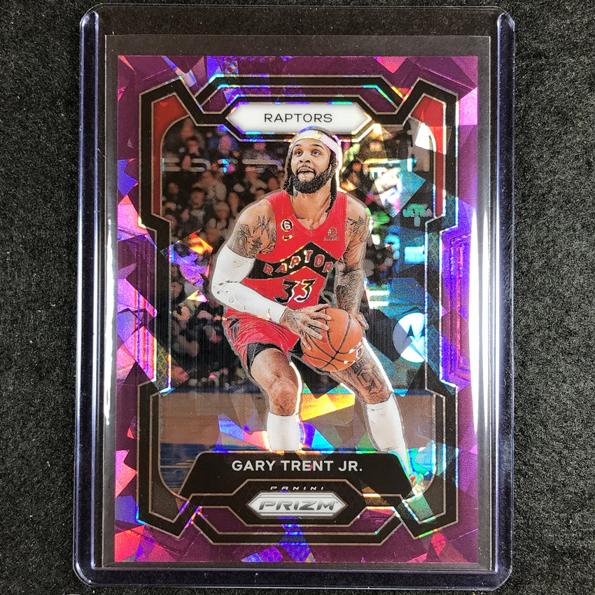 2023-24 Prizm Gary Trent Jr. Base Purple Ice 146/149 #243