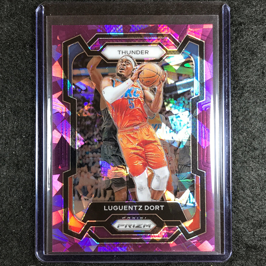 2023-24 Prizm Luguentz Dort Base Purple Ice 65/149 #254