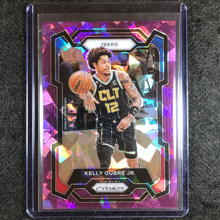 2023-24 Prizm Kelly Oubre Jr. Base Purple Ice 97/149 #257
