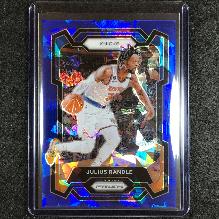2023-24 Prizm JULIUS RANDLE Base Blue Ice 109/125 #18