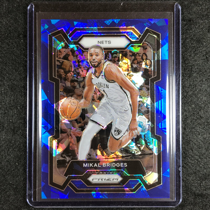 2023-24 Prizm MIKAL BRIDGES Base Blue Ice 36/125 #46